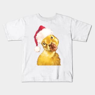 Christmas Baby Duck Kids T-Shirt